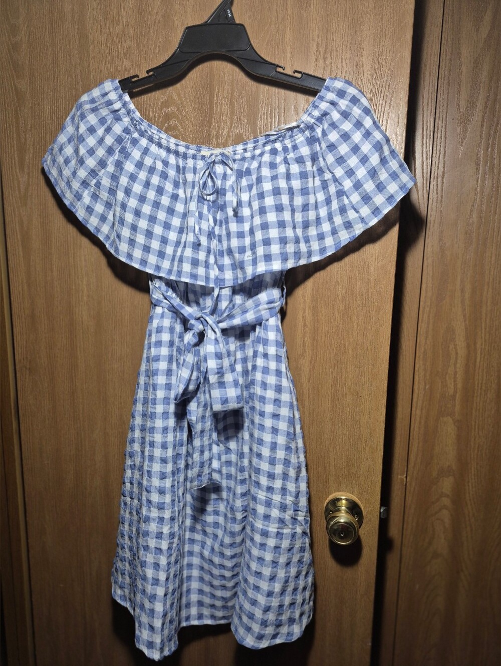 Anthropologie 11-1 Tylho for "Kinsey" Gingham Dress XS - Picture 8 of 11